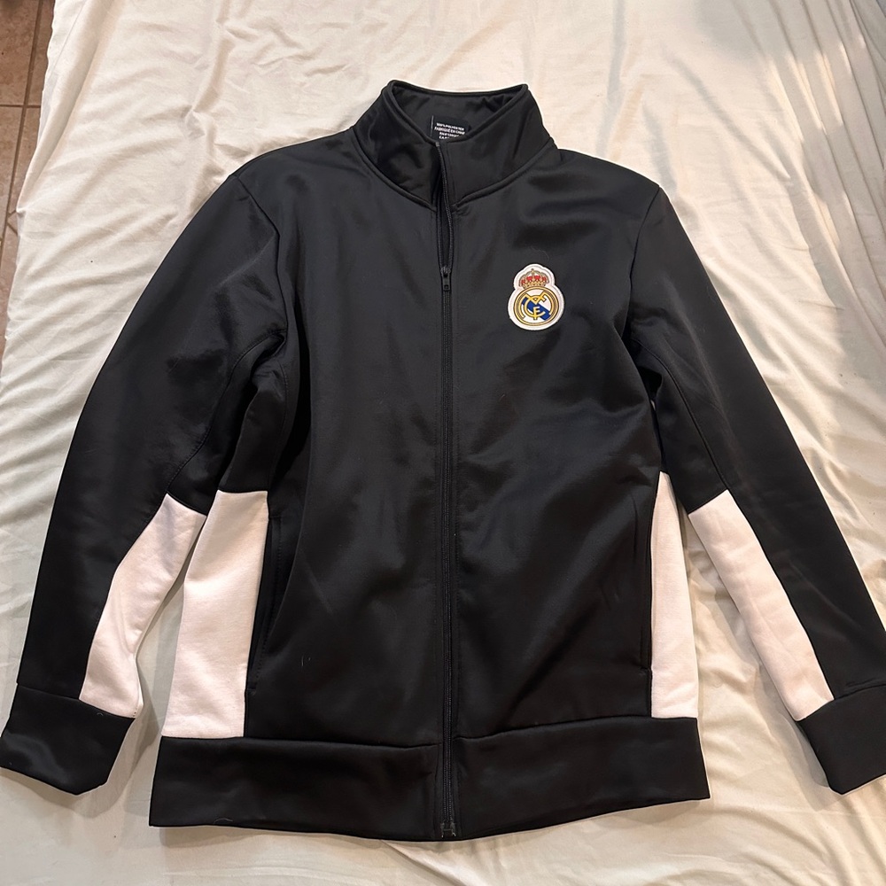Real Madrid mens zip up jacket